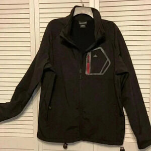 Snozu Performance Black Zip Jacket Size XL